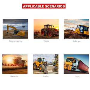 कार्कीऑटो डोजर लोडर्स 1w0705 तेल दबाव गेज के लिए 528b 518 528 530b 518c एफबी518 डोजर - Product Image 4