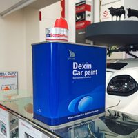 Peinture automobile Dexin à haute brillance, vernis, apprêt acrylique transparent, revêtement liquide, application par pulvérisation, réparation de carrosserie automobile, 1L/3.75L