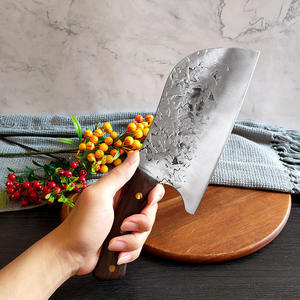 <span class=keywords><strong>Cuchillo</strong></span> de Carnicero de 8 Pulgadas, <span class=keywords><strong>Cuchillo</strong></span> de Cocina Chino Tradicional Hecho a Mano, Forjado en Acero Inoxidable, Cortador de Verduras, Herramienta de Cocina para Acampar - Product Image 4