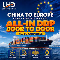Transitaire Chine-Europe, Agent de Consolidation, Transitaire LCL à Shanghai, Services de Transport et Logistique
