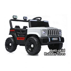 รถยนต์ไฟฟ้าสำหรับเด็ก 4 ล้อ ขับเคลื่อนด้วยมอเตอร์คู่ 6V4Ah สำหรับพัฒนาทักษะในวัยเริ่มต้น โครงสร้างพลาสติก พร้อมรีโมทโทรศัพท์ควบคุมการบังคับเลี้ยว - Product Image 4