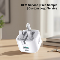 Nuevo Cargador de Pared Plegable con Doble Puerto USB C de 20W y Carga Rápida QC3.0 para Viajes, Compatible con iPhone 13, 14, 15 y Android