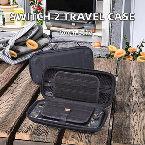 مفتاح قابل للتخصيص <span class=keywords><strong>2</strong></span> حقيبة سفر قشرة صلبة إيفا تحمل حافظة واقية مقاومة للماء وصدما مع حجرات تخزين - Product Image 2