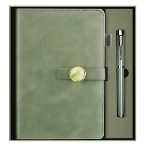 Gifts for Women Box <b>Set</b> Factory Wholesale 2 in 1 Corporate Gift Journal A5 <b>Notebook</b> With Pen Valentines Day Gift 2026 - Product Image 2