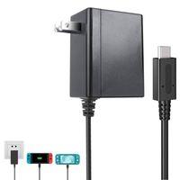 Plug chargeur rapide adaptateur secteur pour Nintendo switch adaptateur secteur et Switch Lite Console de jeu