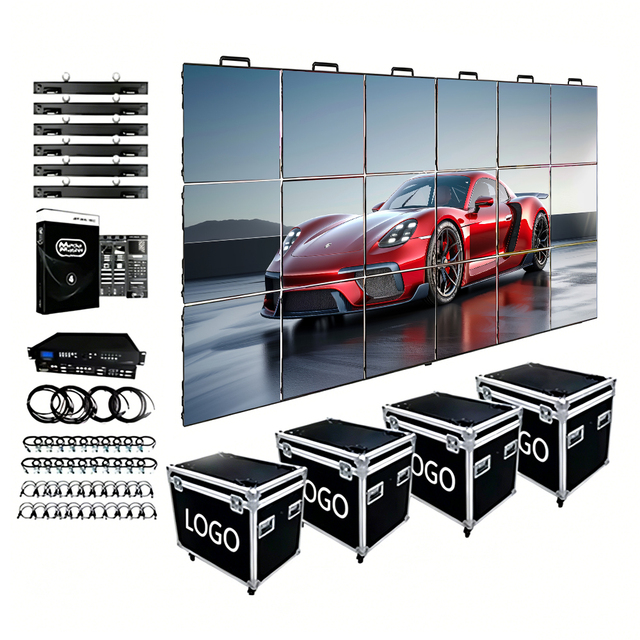 Giant Stage Background Led Video Wall Panel Digital P3.91 Led Screen Outdoor Seamless Splicing Rental LED Display Screen Ledwall