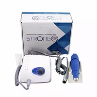 Micromotor Original Coreano 2028J OEM 105L+ Potente Lima Eléctrica 210 para Uñas de Gel, Pulidor de Uñas de 40000 RPM, Taladro Profesional para Manicura