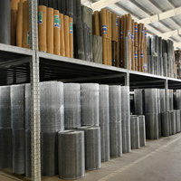 Nouveau Rouleau de Treillis Soudé en Acier Galvanisé à Forte Revêtement de Zinc, Ouverture Carrée, pour Renforcement de Béton, Cage de Clôture, Cloison Agricon
