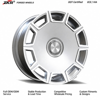 Pour GLE350/GLE450 5x120 4x100 5x130 5x112 5x114.3 6x139.7 20-26 pouces Jantes en aluminium forgé finition brillante Luxe SUV Tuning ZKR