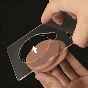 Support de présentation multifonction en silicone pour modèles d'oreille et de lèvre, outils de pratique pour piercing et <span class=keywords><strong>tatouage</strong></span>, présentoir à bijoux et boucles d'oreilles - Product Image 5