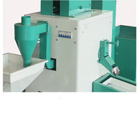 Fraiseuse automatique de riz blanc de riz brun 200 kg/h Machine commerciale monophasée de décorticage de riz