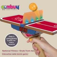 Jeu de tennis de table portable, équilibre lumineux, son, ping-pong, mini jouet