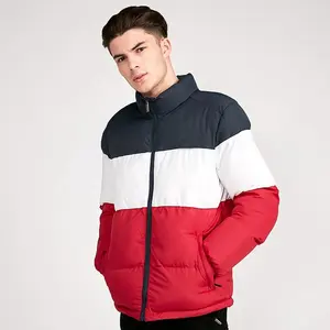 Thương Hiệu Mới Mùa Đông Bong Bóng Chần Vỏ Mềm Vịt Xuống Panels Puffer Jacket Trong Chất Lượng Tốt Nhất