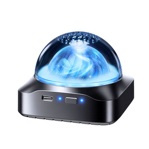 Diffuseur d'air pour voiture avec lumière ambiante six couleurs, alimenté par USB, ornement pour console centrale - Product Image 3