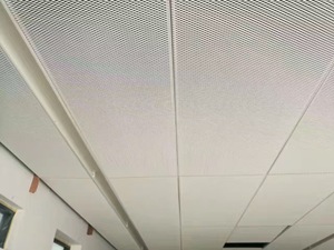 Panneau suspendu de plafond en aluminium irrégulier, décoration architecturale personnalisée - Product Image 1