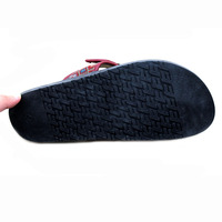 Sandales tongs pour femmes à imprimé tendance, imperméables, antidérapantes, à bout ouvert, respirantes, pour la plage et l'extérieur