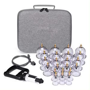 Perangkat alat elektronik tahan guncangan, tas kotak penyimpanan perjalanan keras untuk <span class=keywords><strong>Set</strong></span> terapi bekam tubuh, alat pemijat, hanya sarung - Product Image 3