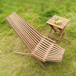 Chaise pliante classique en bois naturel <span class=keywords><strong>Tamarack</strong></span> chaise d'extérieur pliante en bois et chaise <span class=keywords><strong>Tamarack</strong></span> intelligente pour jardin patio plage - Product Image 4