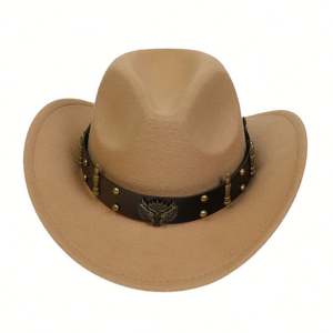 CxyFactory Vente en gros de chapeaux de cowboy Bangora économiques, imperméables, en grandes quantités, chapeaux de paille pour l'été, les occasions décontractées et les voyages - Product Image 2