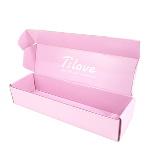 Custom Self Erecting Corrugated Box 1mm Varnishing Custom Logo Printed Packaging for Ecommerce Retail Shipping Gift Boxes - Product Image 1