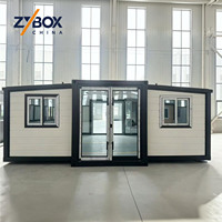 Maison Conteneur Préfabriquée Extensible Modulaire Maisons Préfabriquées Casas Prefabricadas 30ft 56 m² Étanche Vente Chaude 2026-2027