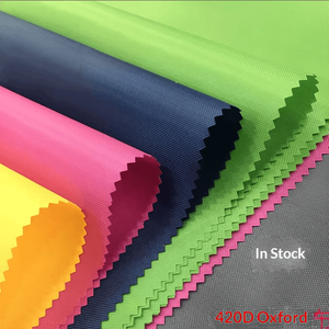 ผ้าอ๊อกซ์ฟอร์ดโพลีเอสเตอร์ 420D 17*17 เคลือบกันรอยขีดข่วน มีสินค้าในสต็อก 100%  สำหรับบุกระเป๋า มีหลายสี ทอธรรมดา - Product Image 1