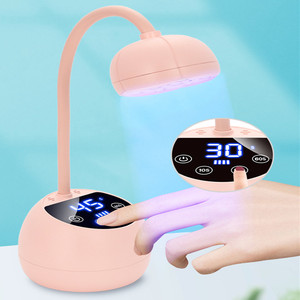 Lámpara UV Portátil Inalámbrica de Escritorio para Uñas, 12 Bombillas, 36W, Pantalla Táctil 360, Secador Rápido, Luz de Curado Rápido - Product Image 6
