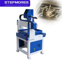 Venta de Fábrica, Mini Máquina CNC de 3 Ejes 4040 6060 para Cortar, Grabar y Fresar Aluminio y Latón, Máquina Router CNC para Trabajar Metales