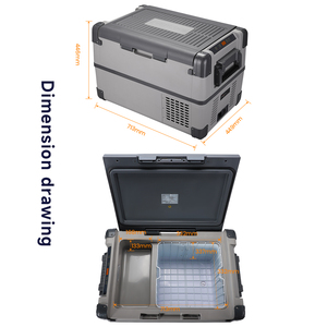 Nevera Portátil Evercool para Senderismo y Pesca, Nevera Mini con Compresor Solar, Refrigerador Portátil con Certificación CE GS para Exteriores, 12V 220V AC DC, 40 Litros C/V - Product Image 3