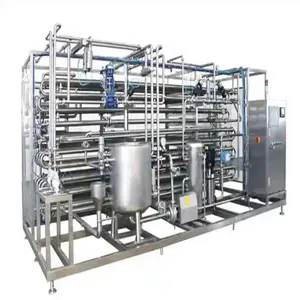 High Efficiency Tomato Paste Pipe Pasteurizer Tubular Pasteurization Equipment For Sale