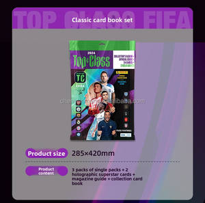 ชุดการ์ดฟุตบอล Panini Official FI FA Licensed Top Class 2024 Pure Football Classic - <span class=keywords><strong>3</strong></span> แพ็ค + การ์ดโฮโล <span class=keywords><strong>2</strong></span> ใบ + อัลบั้มและคู่มือ - Product Image 2
