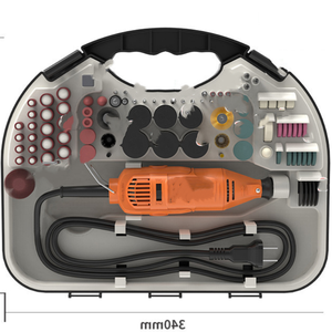 <span class=keywords><strong>Mini</strong></span> Amoladora Eléctrica de 200W, Taladro Rotatorio con Juego de Accesorios de Pulido, Multifuncional, Velocidad Variable, 110-240V - Product Image 2