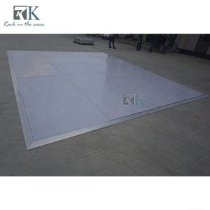 Pista de baile con plataforma de madera de 4 pies * 4 pies con borde de aluminio para eventos - Product Image 2