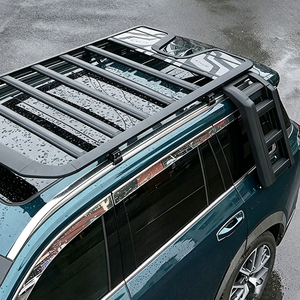 Cestas portaequipajes de aluminio para techo de coche, escalera lateral, caja lateral, tienda lateral, serie de cajas de carga para techo para GS8 / ES9 - Product Image 4