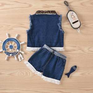 Ensembles de vêtements tendance pour bébés garçons et filles, tenue d'automne pour enfants, ensemble pour filles de 1 an, jeans, tenue colorée pour enfants - Product Image 5