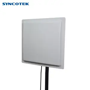 Serial Parking System 12dBi Antenna 900MHz Long Range Distance Passive ISO18000 6C UHF RFID Card Reader