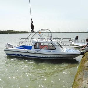 Lujo 19.6ft/6M Gasolina Hélice Asalto <span class=keywords><strong>Barco</strong></span> Hecho en China Precio bajo Yate de fibra de vidrio - Product Image 6