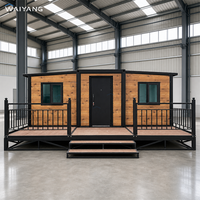 Casa Expandible Estándar Australiano Tipo Granny Flat de 2 Dormitorios, Casa Móvil Reubicable de Montaje Rápido, Casa Contenedor Prefabricada