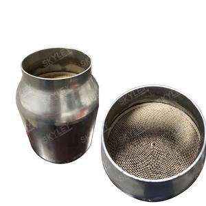 ตัวเร่งปฏิกิริยาไอเสียแบบรังผึ้งโลหะแพลเลเดียมโรเดียมสำหรับรถยนต์เบนซิน ตัวเร่งปฏิกิริยาแบบสามทาง - Product Image 4