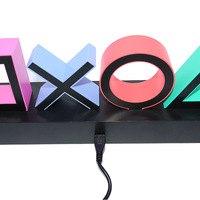 Barres lumineuses LED intelligentes pour jeux, éclairage de table LED pour jeux, icônes lumineuses