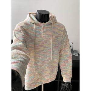 Sudadera con Capucha para Hombre, Estilo Urbano, Sin Cordones, Personalizable con Logotipo, Venta al Por Mayor 2026 - Product Image 6