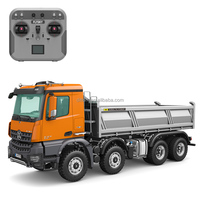 Camión Volquete RC Huina K5703 1/14 8x8, Camión RC de Construcción Eléctrico de 2.4G para Interiores y Exteriores, para Niños
