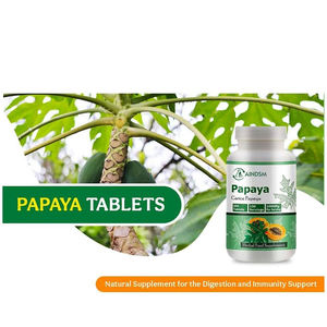 Tabletas Adelgazantes de Enzimas de Hoja de Papaya Carica de Alta Calidad, Suplemento Herbal que Aumenta la Digestión y el Sistema Inmunológico, Tableta de Papaya - Product Image 6