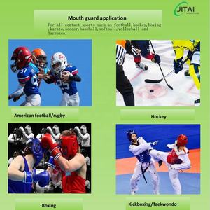 Prix de gros Embouchure de football américain <span class=keywords><strong>510</strong></span> Sucette avec attache de casque détachable Logo personnalisé couvre-lèvres équipement de protection - Product Image 6
