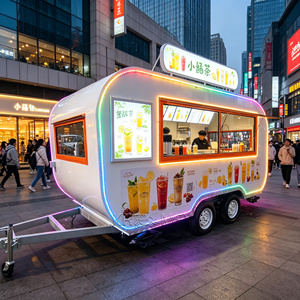 Special Shape Mobile Catering Kitchen for Ice Cream Coffee <b>Snack</b> Business Food Truck - Product Image 2