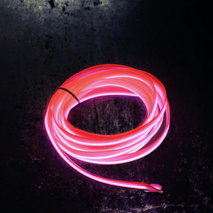 5m Car <b>LED</b> Strip <b>Light</b> Cold Ambient Neon <b>Wire</b> 12V Flexible EL <b>Wire</b> Waterproof for Interior Styling - Product Image 2