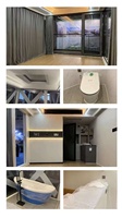Maison-capsule écologique d'extérieur, hôtel-capsule de luxe, chambre-capsule, maison préfabriquée en forme de capsule, maison-conteneur en forme de pomme