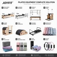 JOYFIT Équipement professionnel de Pilates Reformer Megaformer avec lit en aluminium noir pour studio de yoga classique