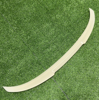 Aileron de coffre arrière en plastique ABS pour BMW Série 3 E90 M4 Style Aile de toit arrière en fibre de carbone