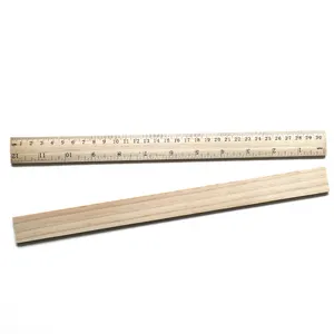 12 Inch 30cm Wooden Wood Ruler